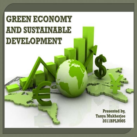 Green economy and sustainable development
