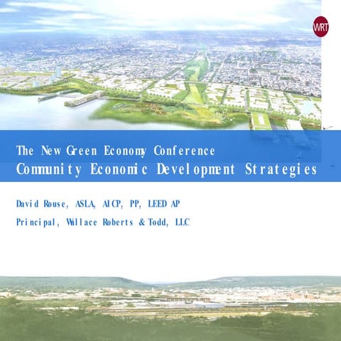 WRT at the New Green Economy Conference