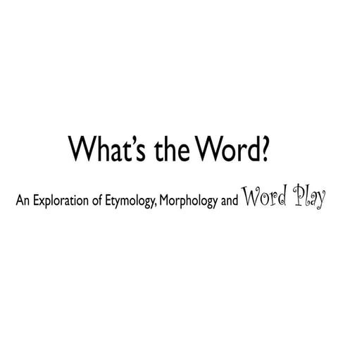 Greene county etymology and morphology january 15
