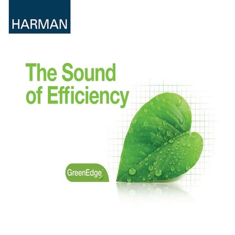 The Sound of Efficiency 