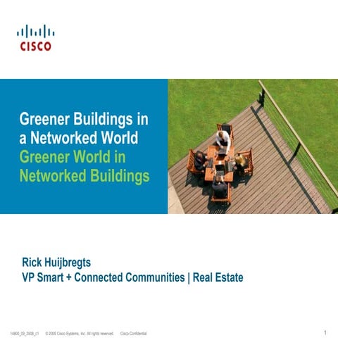Greener Buildings in a Networked World