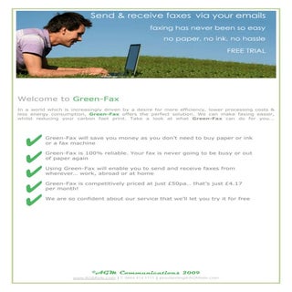 Green fax  agm 