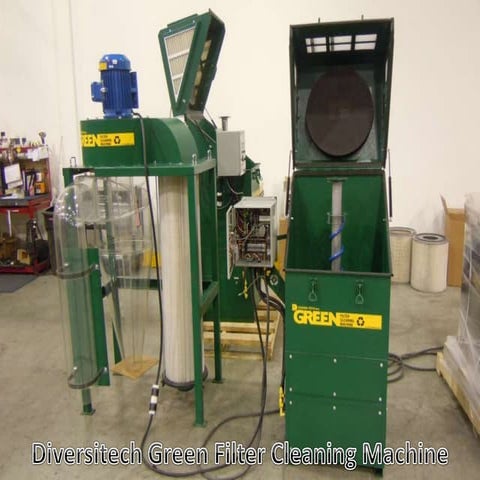Green Filter Cleaning Machine | PPTX