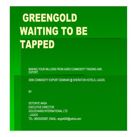 Greengold waiting to be tapped.ppt [compatibility mode]