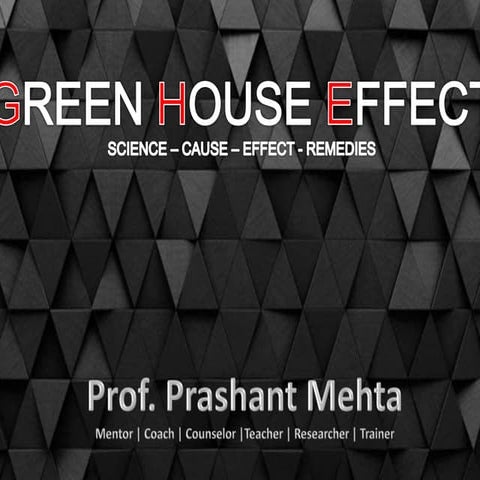 Green house effect