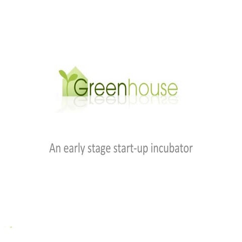 Greenhouse Presentation Investor Early+