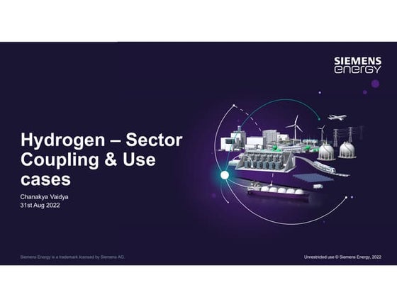 Green hydrogen production and distribution | PPT