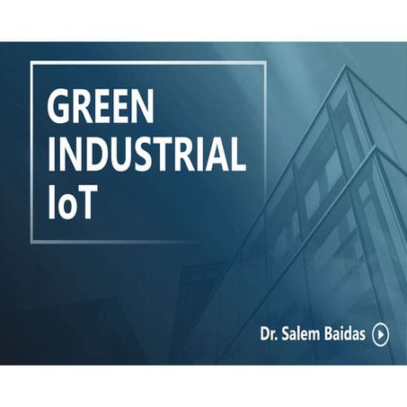 Green Industrial IoT      