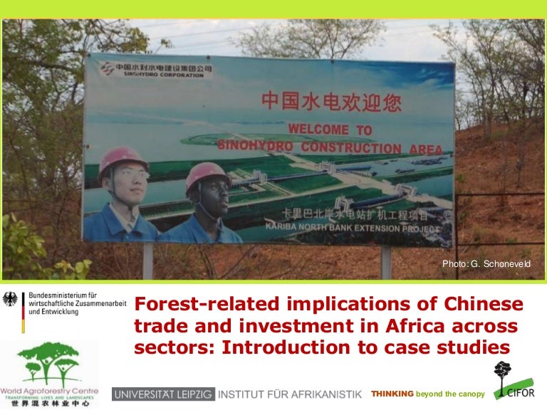 thumbnail of  Forest-related implications of Chinese trade and investment in Africa across sectors: Introduction to case studies