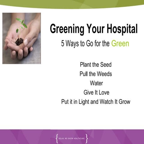 Greening Your Hospital
