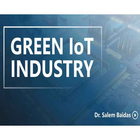Image showcasing Green IoT | PDF