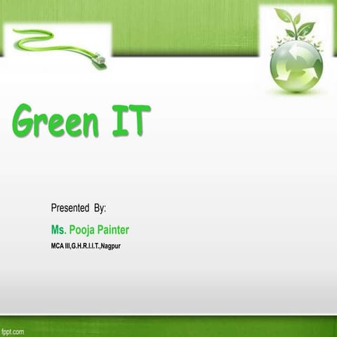 Green i t