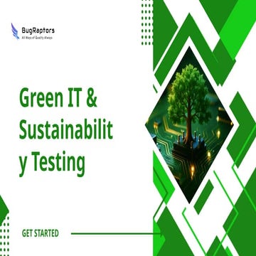Driving Sustainable Innovation: Our Approach to Green IT & Sustainability Tes...
