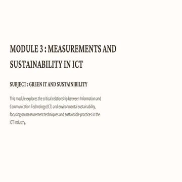 green it vtu ppt for engennering vtu study