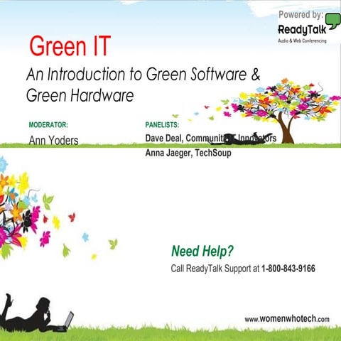WWT 2010: Greening Your IT