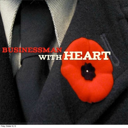 Businessman with Heart: Visual Resume