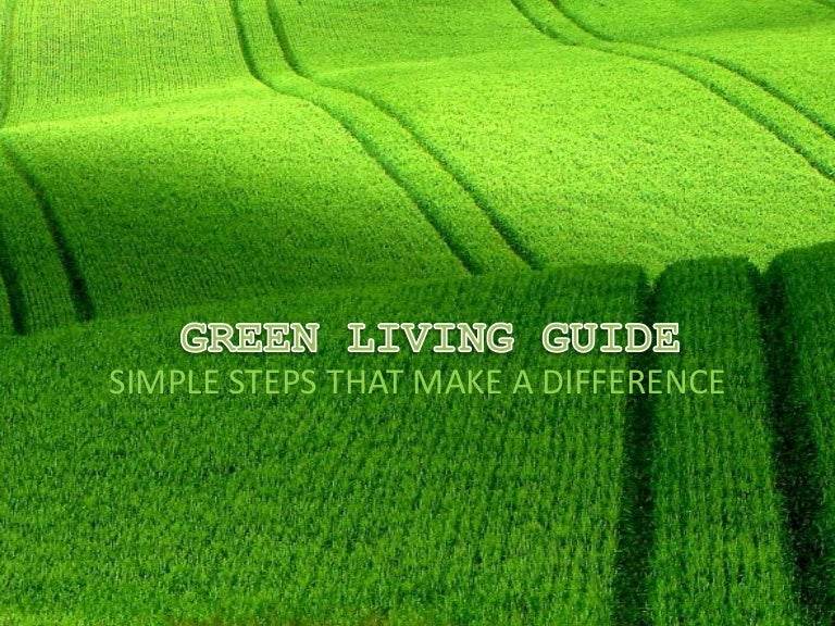 Green living guide
