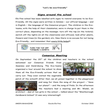 Green magazine october 2010