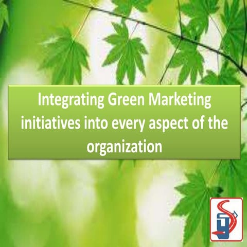 Green marketing