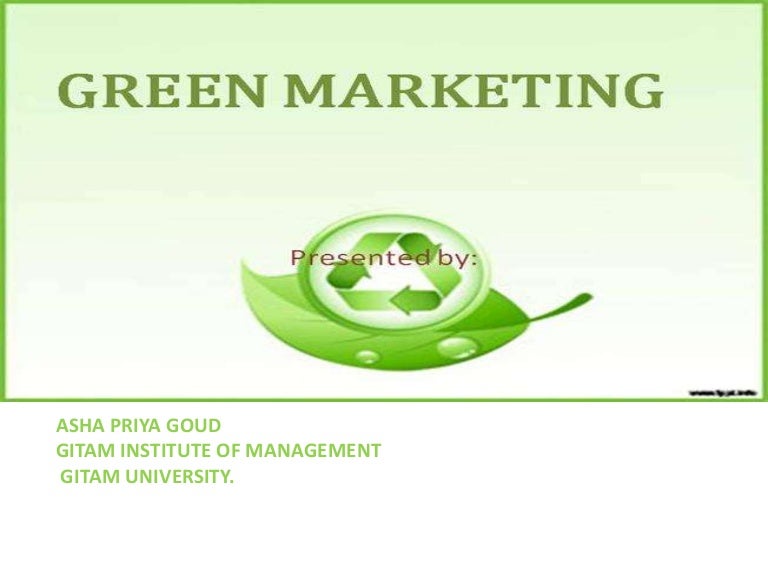 Types of green marketing image