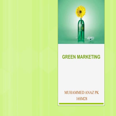 Green marketing