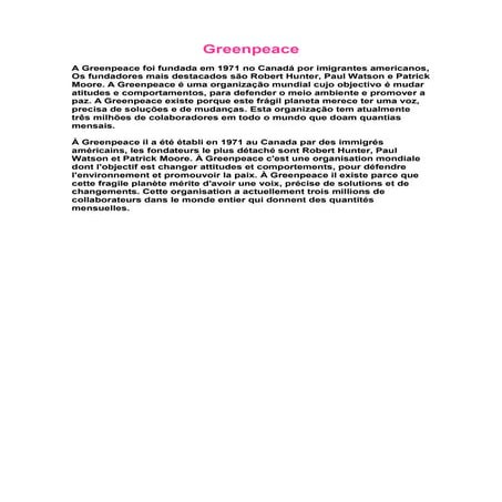 Greenpeace