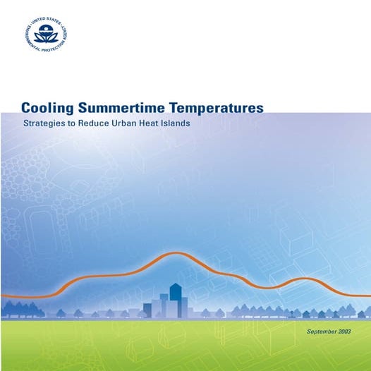 Green Roofs Cooling Summertime Urban Heat Islands