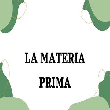 Material didactico (Materia prima) 7mo B | PDF