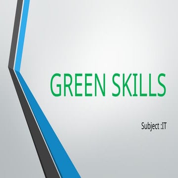GREEN SKILLS  Part A  IT class 10 CBSE .pptx