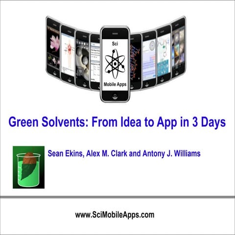 Green solvents App
