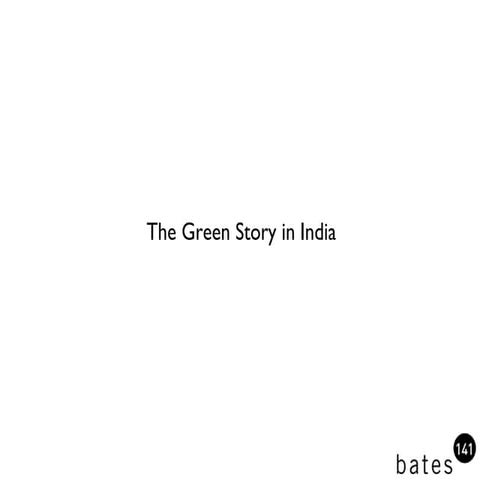The Green Story - India