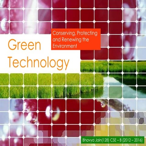 Green technology