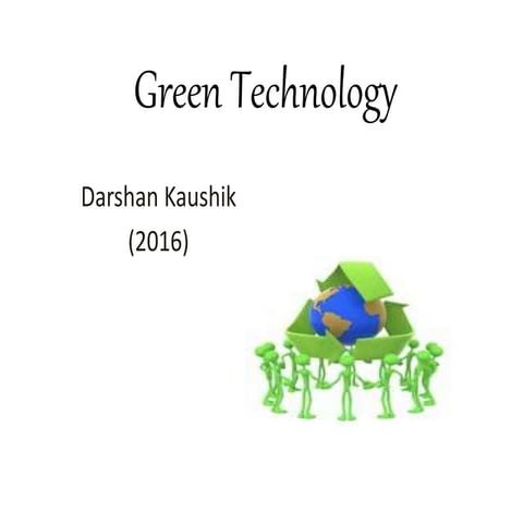Green technology