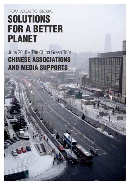 Green tour. ngo media supports