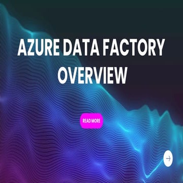 Azure Data Factory in Hyderabad - overview