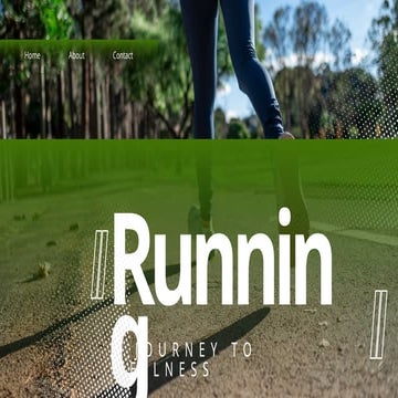 Green White Modern Clean Running Presentation.pptx