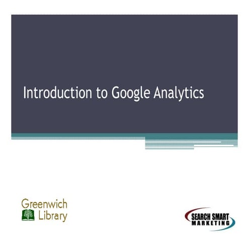 Greenwich Library workshop google analytics 12.8.15