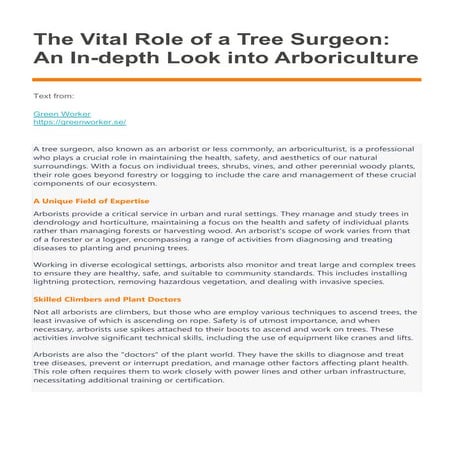 The Benefits of Regular Tree Inspections and Reporting Preserving Trees ...