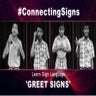 How to greet someone using Sign language