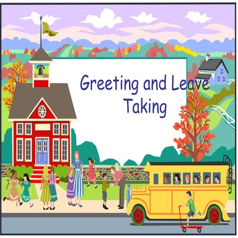 Greeting, Introduction and Leave - Takings (Englishpost.org) | PDF