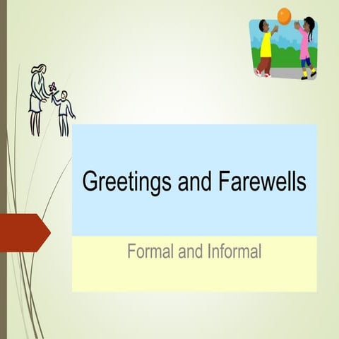 Greetings and farewells.ppt
