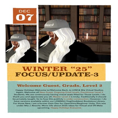 Greetings All Students Update 3 by LDMMIA