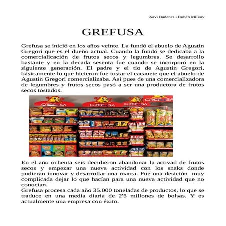 Grefusa. Xavi Badenes i Rubén Milkov