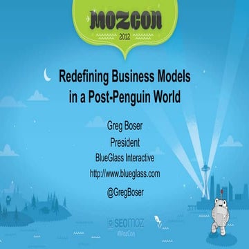 Redefining Business Models in a Post-Penguin World