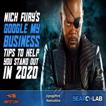 Greg Gifford — GMB Tips to Help You Stand Out in 2020