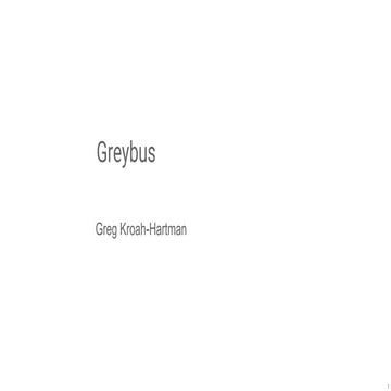 Kernel Recipes 2015: Greybus