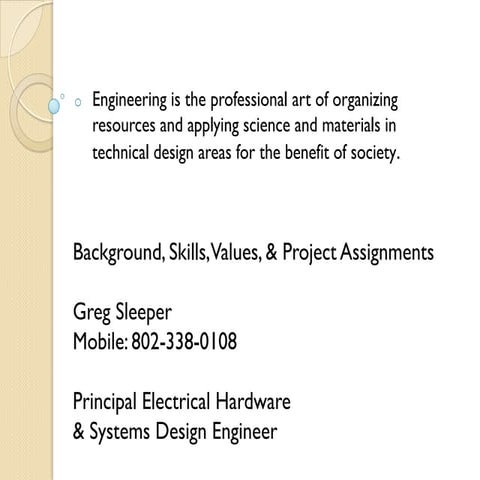 Gregory d sleeper profile