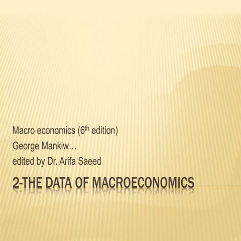 MACROECONOMICS-CH2 | PPT