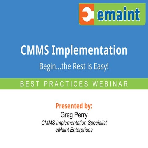 10 Keys to CMMS Implementation Success