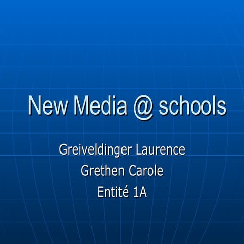 New Media @ schools